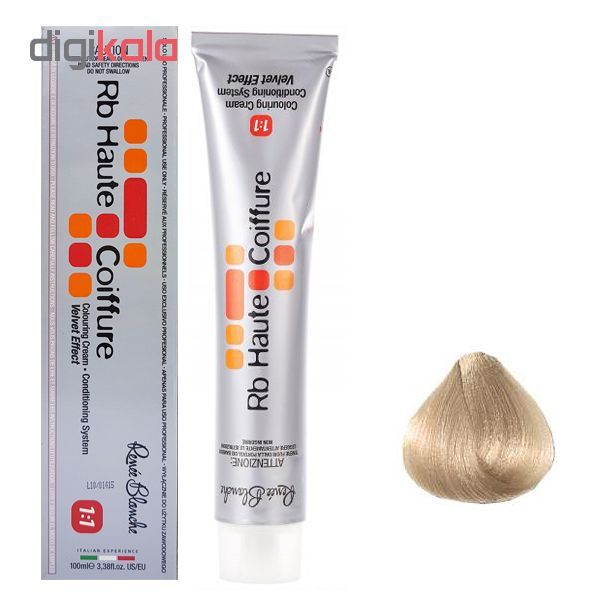 رنگ مو رنه بلانش سری coiffure شماره 9C حجم 100 میلی لیتر رنگ بلوند دودی خیلی روشن main 1 1