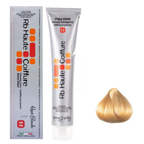 رنگ مو رنه بلانش سری coiffure شماره 10n حجم 100 میلی لیتر رنگ بلوند مسی خیلی روشن