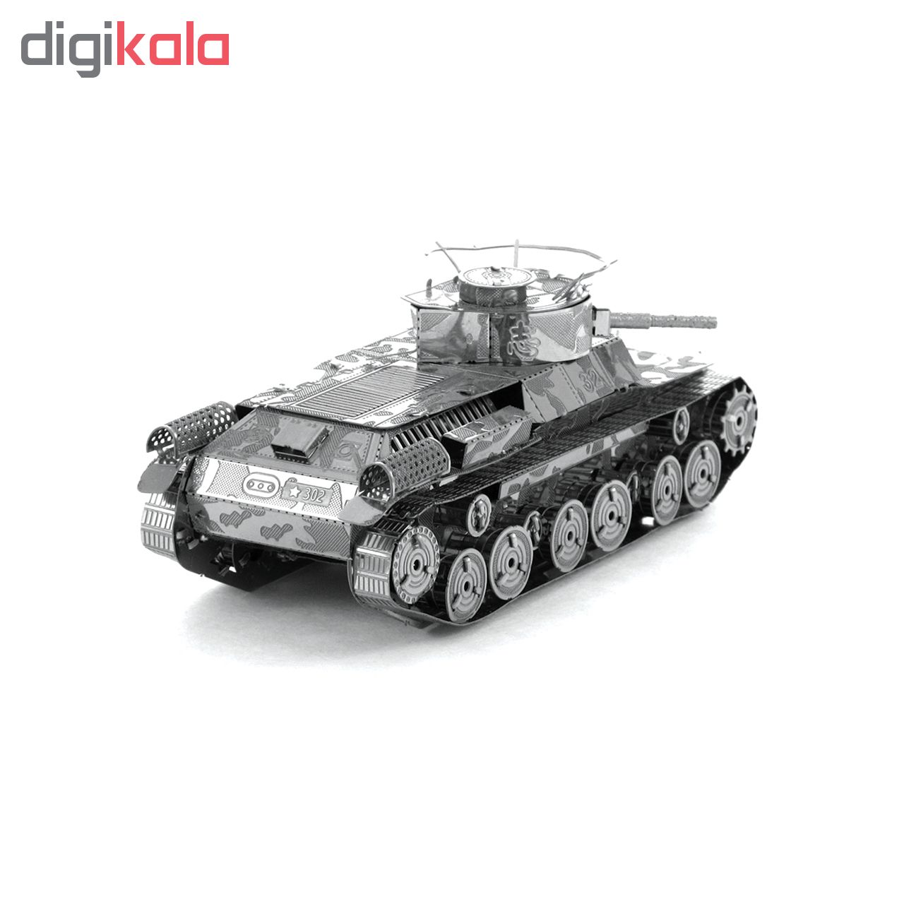 پازل فی سه بعدی - مدل BMK medium tank