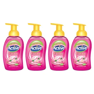 فوم دستشویی اکتیو مدل pink حجم 500 میلی لیتر بسته 4 عددی