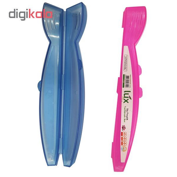 جا مسواکی مدل lux مجموعه 2 عددی