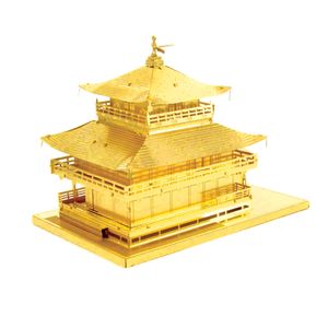 نقد و بررسی پازل فلزی 3 بعدی - مدل BMK kinkakuji gold توسط خریداران