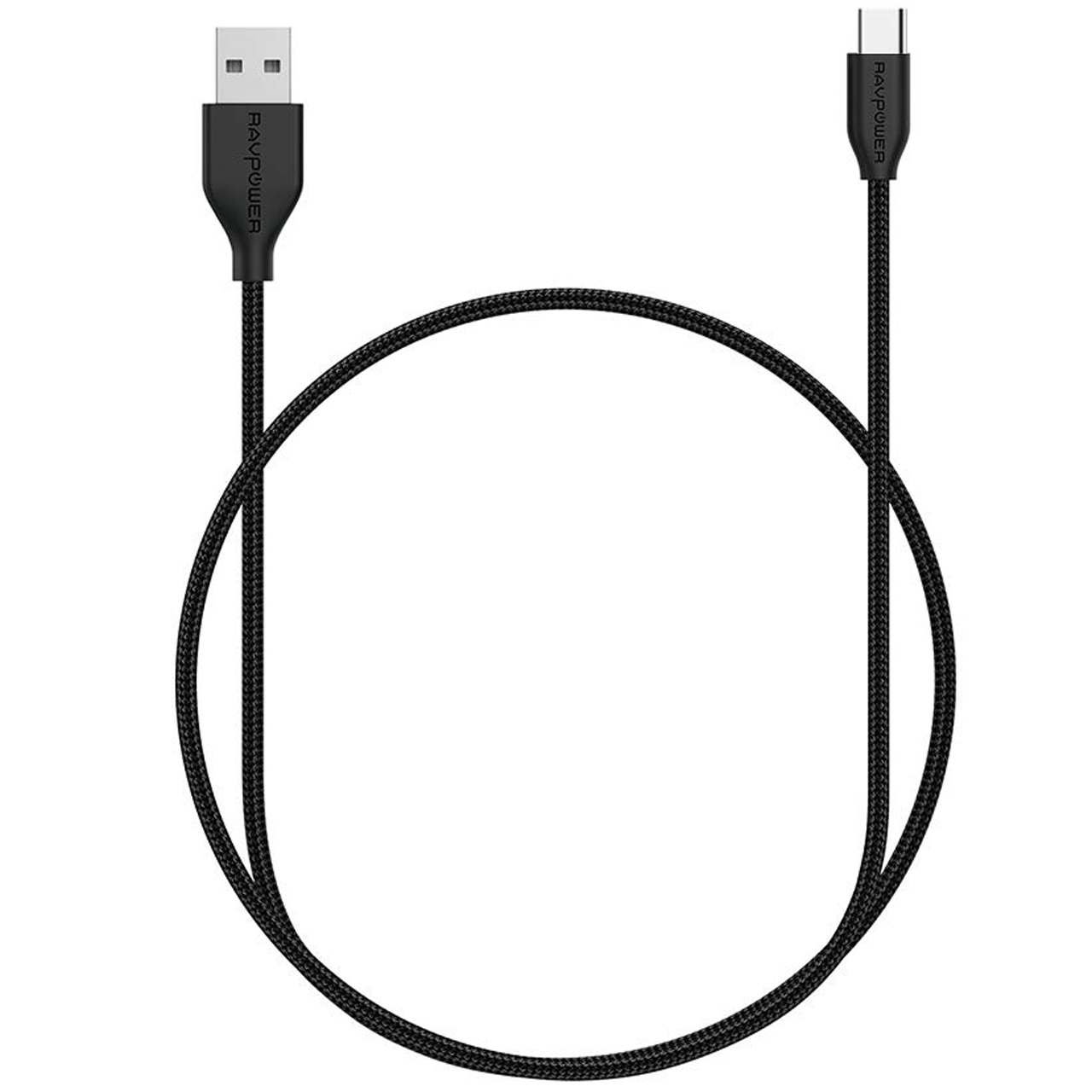 کابل تبدیل USB به USB-C راو پاور مدل RP-CB017 طول 0.9 متر