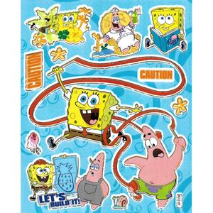 نقد و بررسی استیکر کودک طرح باب اسفنجی مدل SpongeBob -A 012 b توسط خریداران