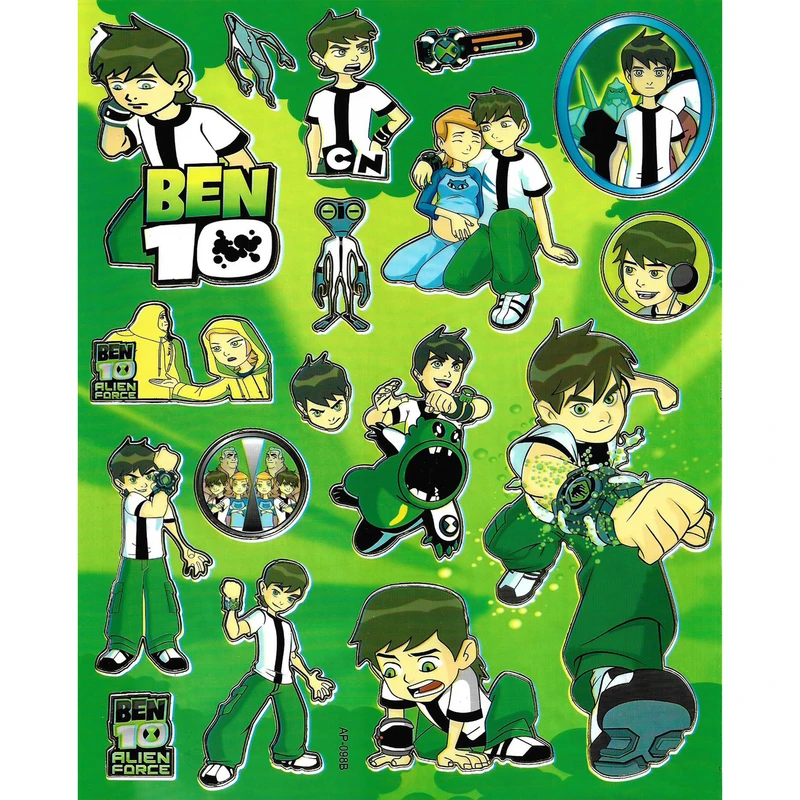 استیکر کودک طرح بن تن مدل ben 10 -A 098