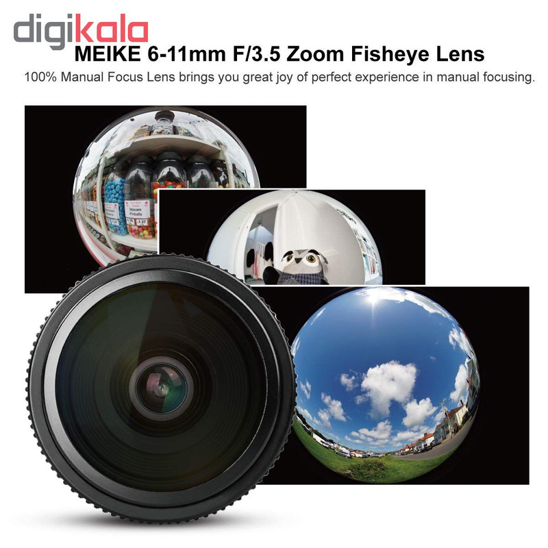 لنز دوربین مایک مدل 6.11mm f/3.5 E-FE مناسب برای دوربین سونی