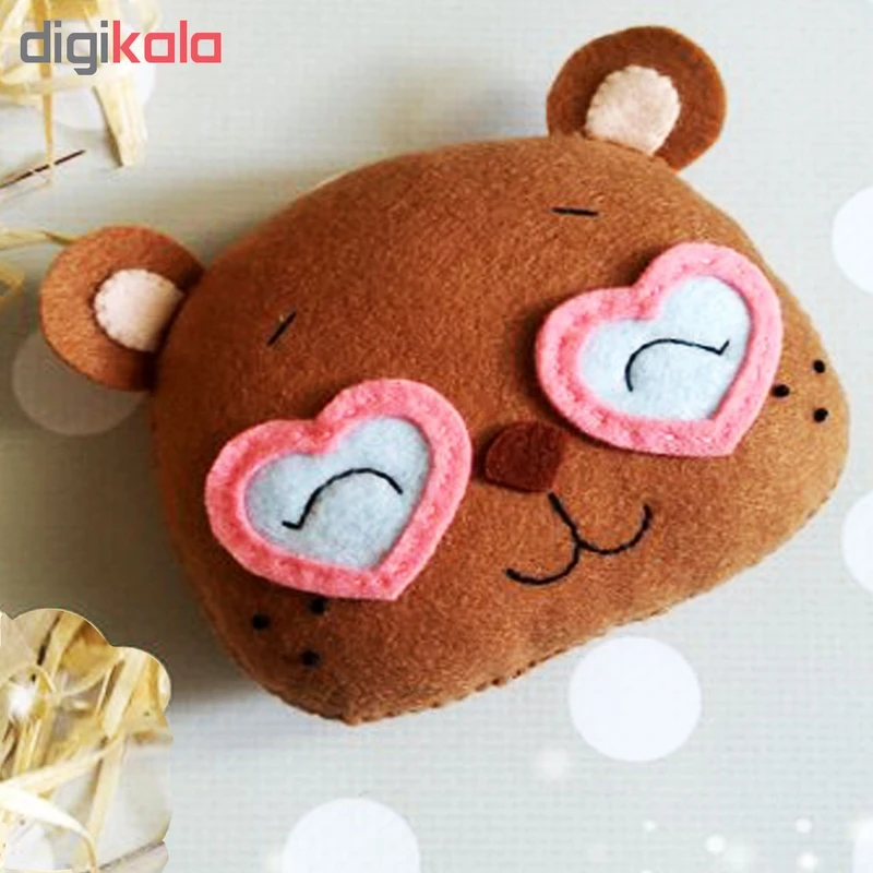 عکس شماره 2 : کوسن عروسکی کودک haiaho طرح پانتین