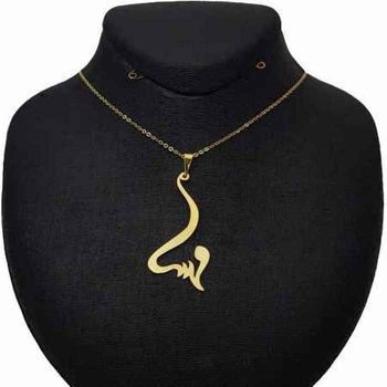 گردنبند نقره زنانه طرح اسم مهسا کد 01