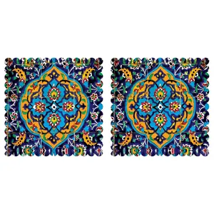رومیزی رنس مدل T3-42016 سایز 40x40 سانتی متر مجموعه 2 عددی