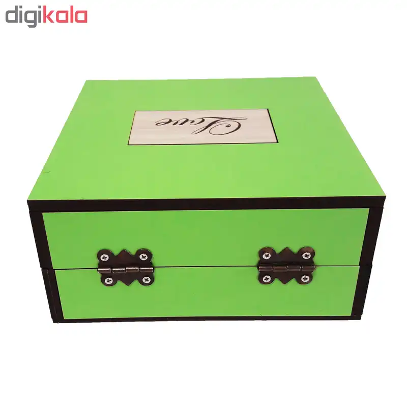جعبه هدیه چوبی کادو آیهان باکس مدل 78