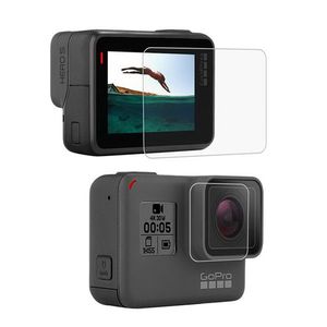 نقد و بررسی محافظ صفحه نمایش و لنز دوربین شیشه ای گلس مناسب برای دوربین ورزشی گوپرو hero 5 6 7 توسط خریداران