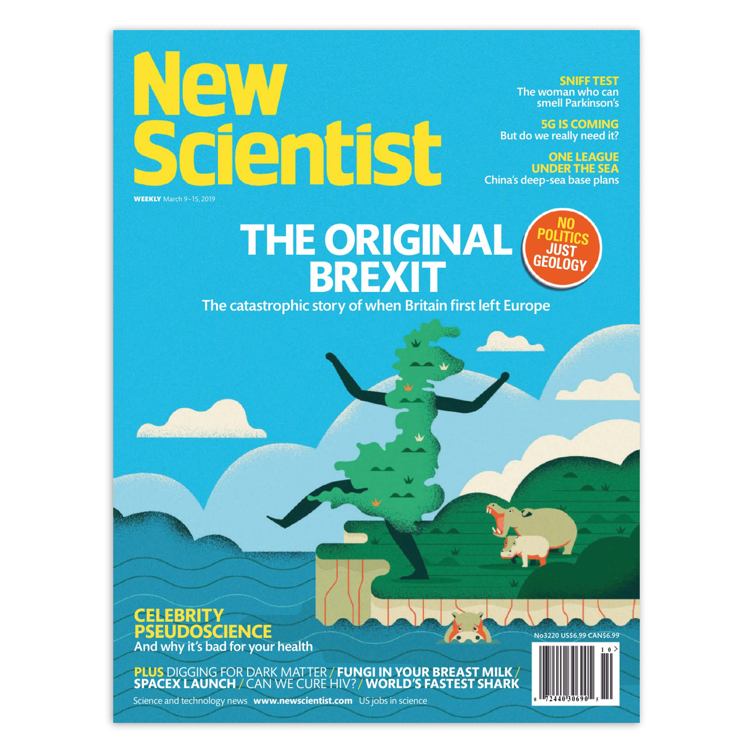مجله New Scientist شماره 15 مارچ 2019