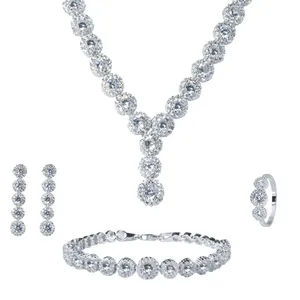 ست نقره زنانه اقلیمه کد SN264-8