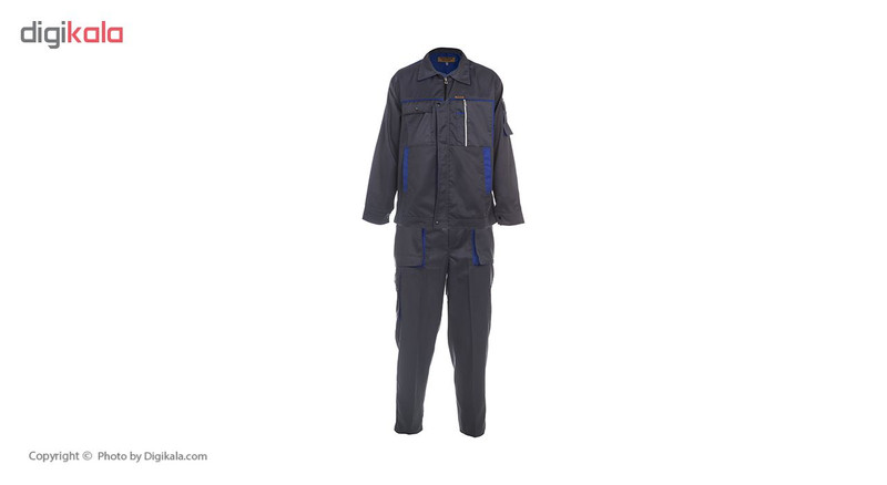 لباس کار مهندسی سبلان کد 05 مدل طوسی آبی