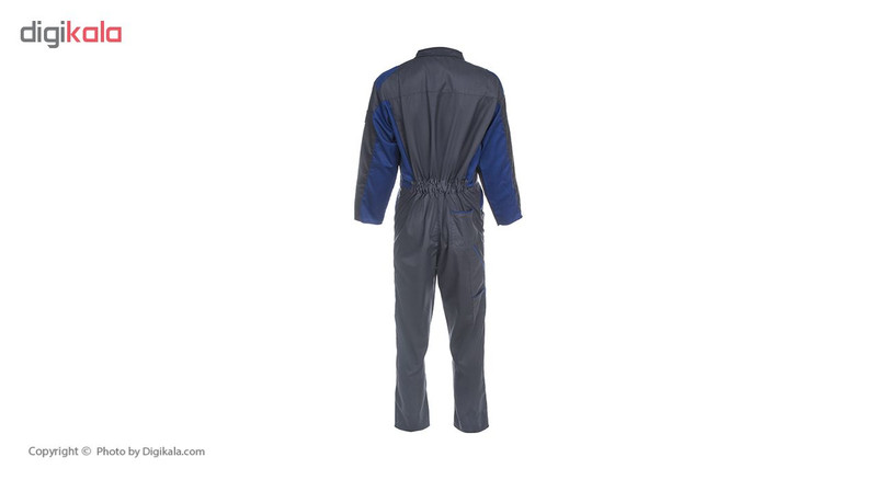لباس کار یکسره سبلان طوسی آبی
