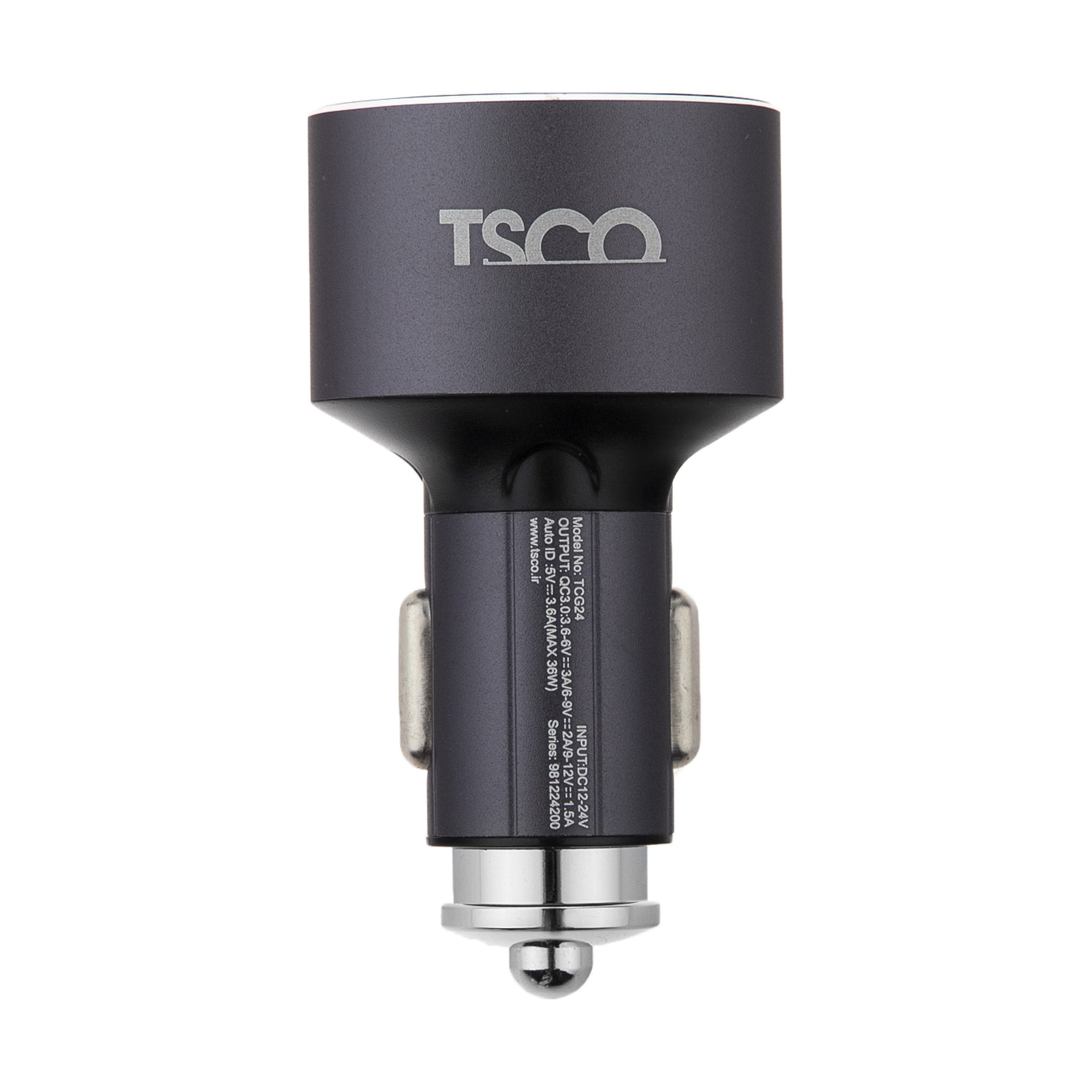شارژر فندکی تسکو مدل TCG 24 همراه کابل microUSB