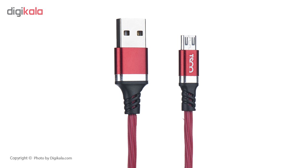 کابل تبدیل USB به microUSB تسکو مدل TC A47 طول 1 متر