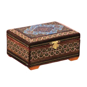 جعبه جواهرات خاتم کاری کد 9-70061