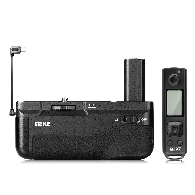گریپ باتری دوربین مایک مدل Pro مناسب برای دوربین سونی 6400 به همراه ریموت بی سیم