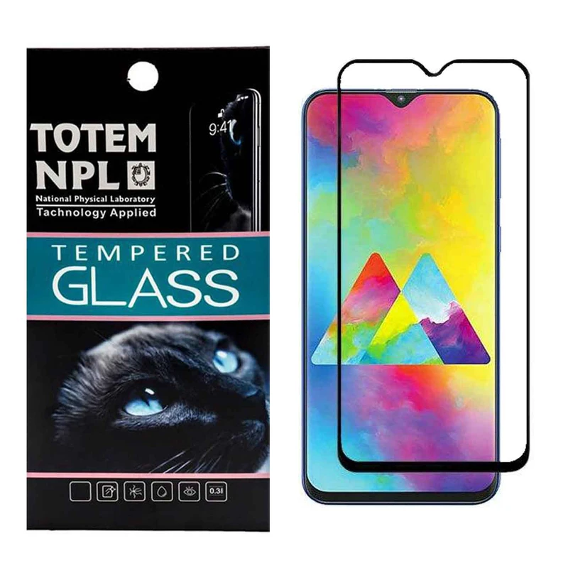 محافظ صفحه نمایش توتم مدل Fullcover مناسب برای گوشی موبایل سامسونگ Galaxy M10 