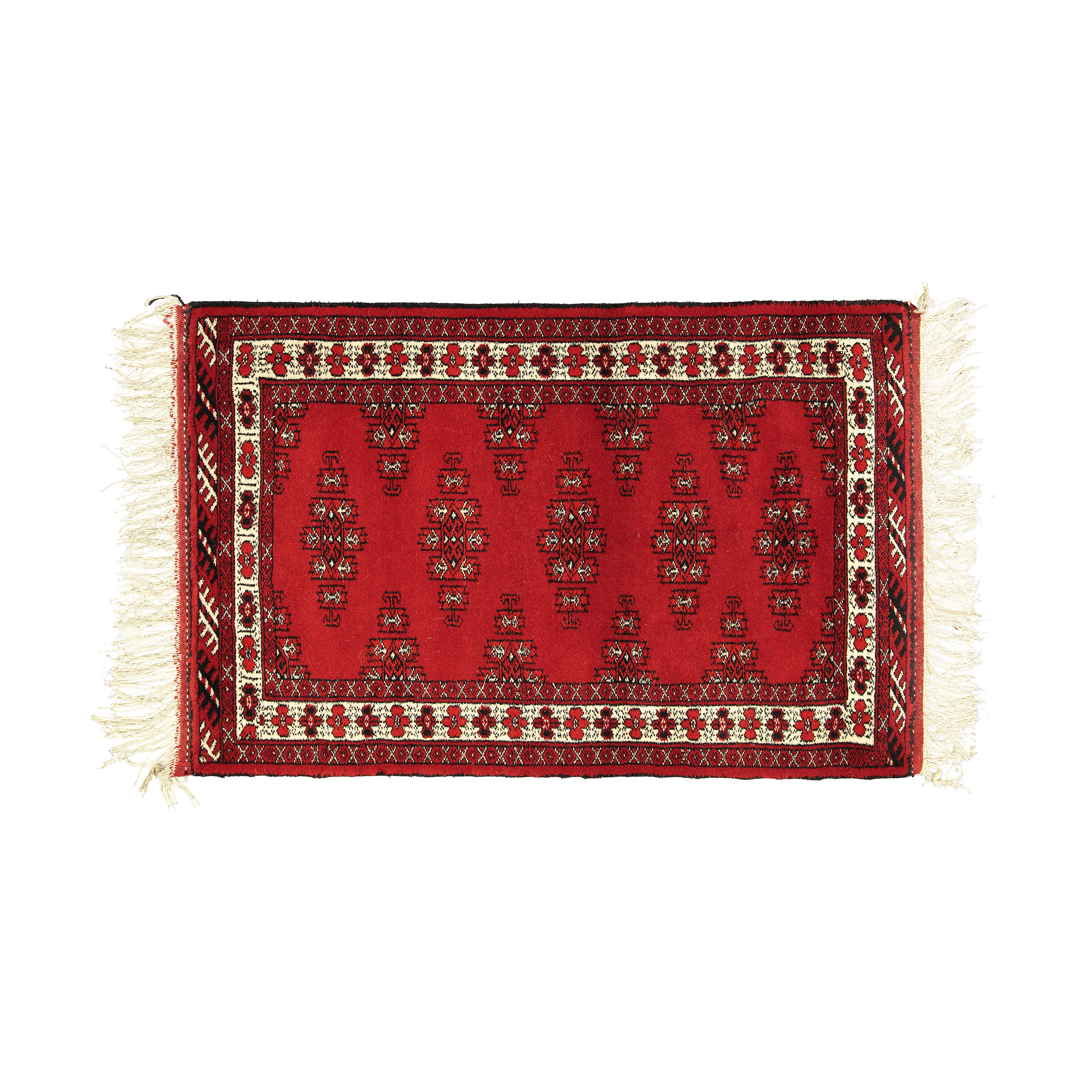 فرش دستباف یک متری طرح ترکمن کد STD-025