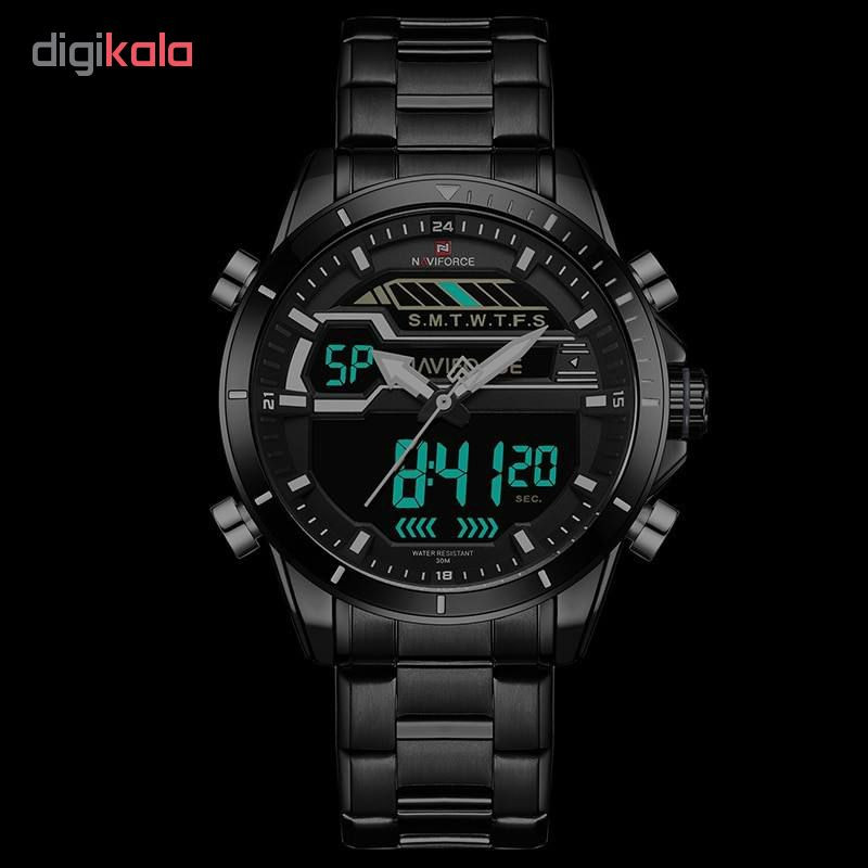ساعت مچی عقربه ای مردانه نیوی فورس مدل NF9133M / ME-TO