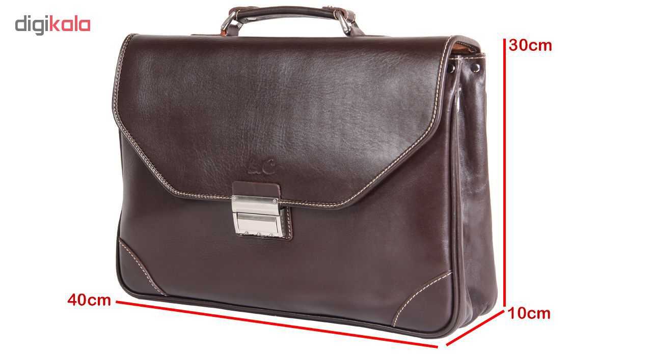 کیف اداری مردانه شهر چرم کد 3-3555103