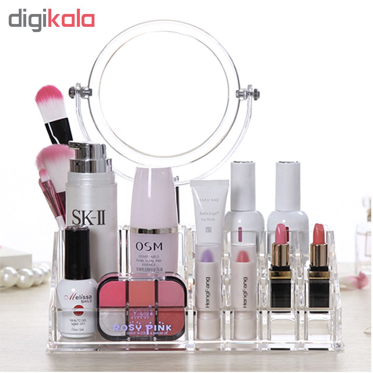 استند لوازم آرایش آینه دار مدل FK2B main 1 6