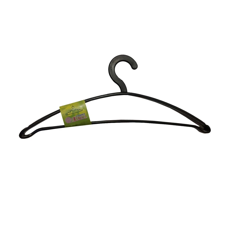 چوب لباسی بابل کارپت مدل Milan_Black بسته 6 عددی