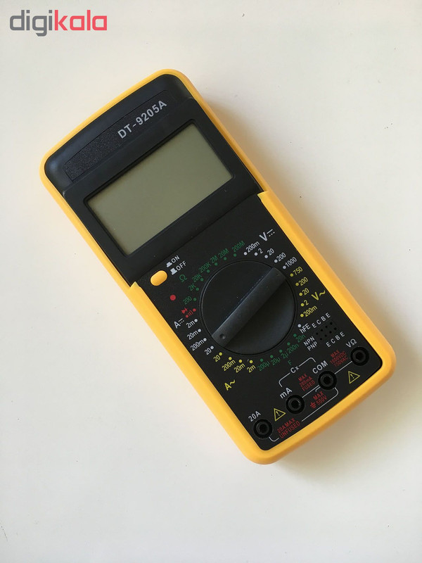 مولتی متر مدل DT9205A کد 09876 مولتی متر مدل DT9205A کد 09876