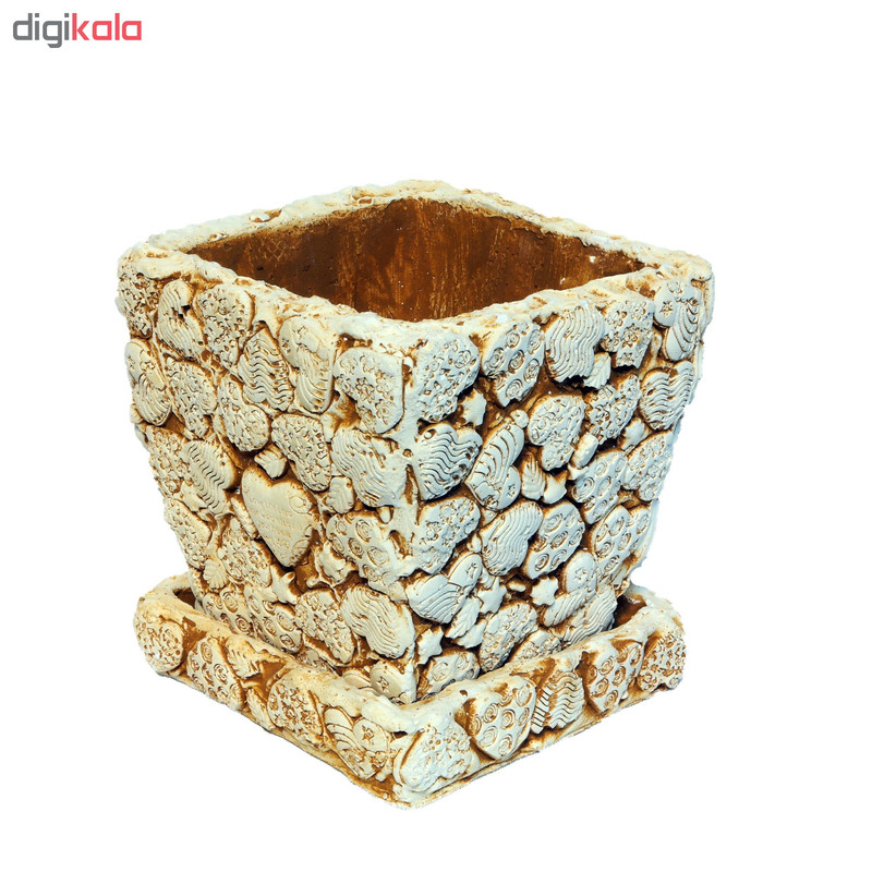 گلدان طرح قلب کد GH2