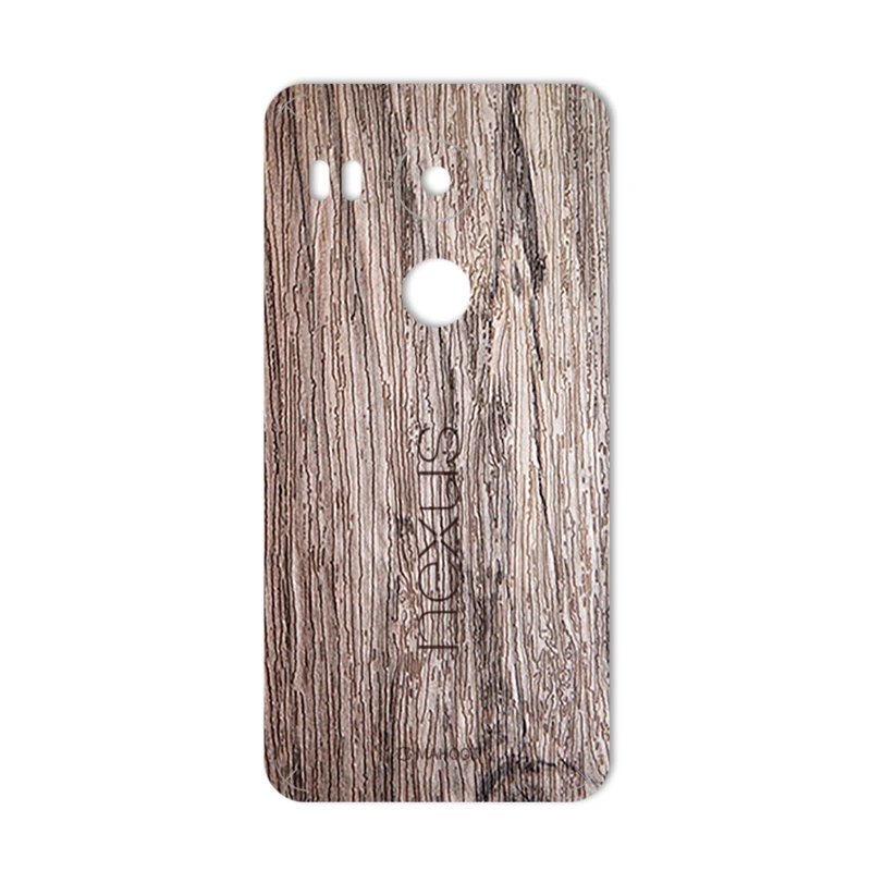 برچسب پوششی ماهوت طرح Walnut-Texture مناسب برای گوشی گوگل Nexus 5X
