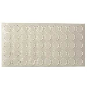 زیرشیشه ای و ضربه گیر شفاف پشت چسب دار مدل P1 بسته 50 عددی