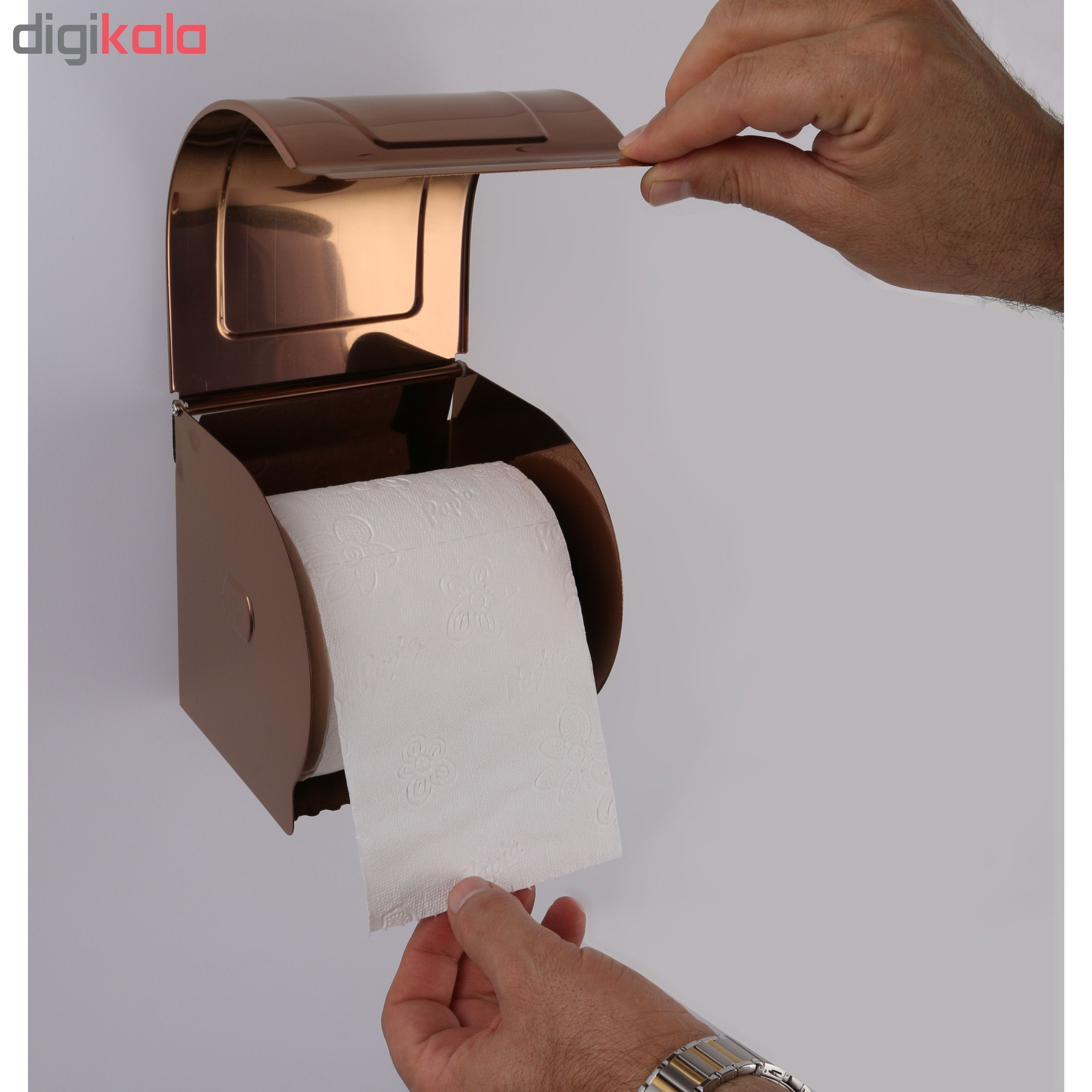 جای دستمال دلفین مدل 9043-RG