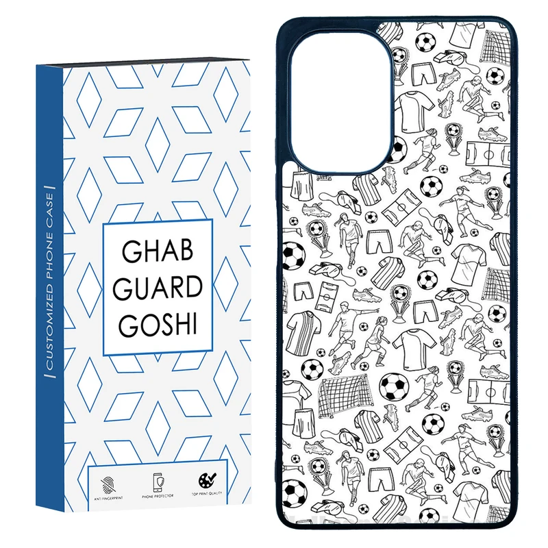 کاور قاب گارد گوشی طرح فوتبال کد TPU-118 مناسب برای گوشی موبایل شیائومی Poco F5 / Redmi Note 12 Turbo