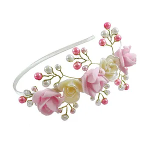 تل مو دخترانه طرح گل کد 02