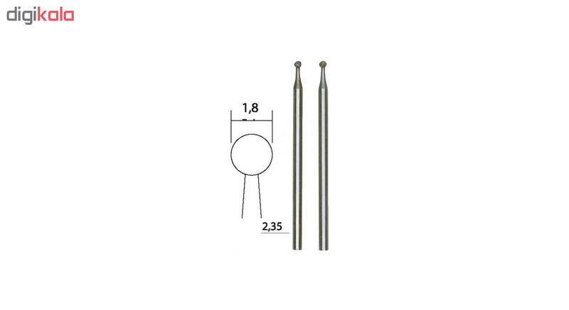 مته الماسه پروکسون کد 28222 مجموعه 2 عددی