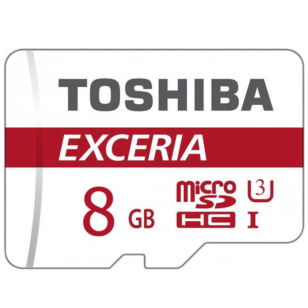 کارت حافظه microSDHC توشیبا مدل M302-EA کلاس 10 استاندارد UHS-I U3 سرعت 48MBps ظرفیت 8 گیگابایت