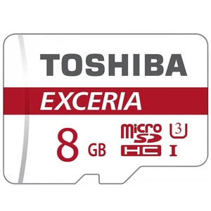 کارت حافظه microSDHC توشیبا مدل M302-EA کلاس 10 استاندارد UHS-I U3 سرعت 48MBps ظرفیت 8 گیگابایت