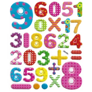استیکر برجسته طرح اعداد مدل number -CBA 034