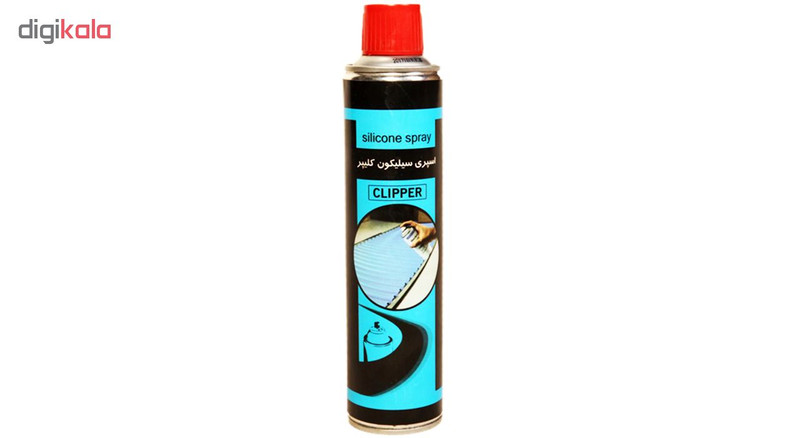اسپری روان کننده و جداکننده قالب کلیپر مدل سیلیکون حجم 400 میلی لیتر بسته 3 عددی