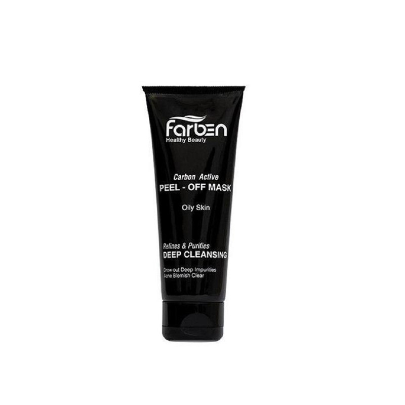 ماسک صورت فاربن سری Carbon Active مدل Peel-Off حجم 75 میلی لیتر