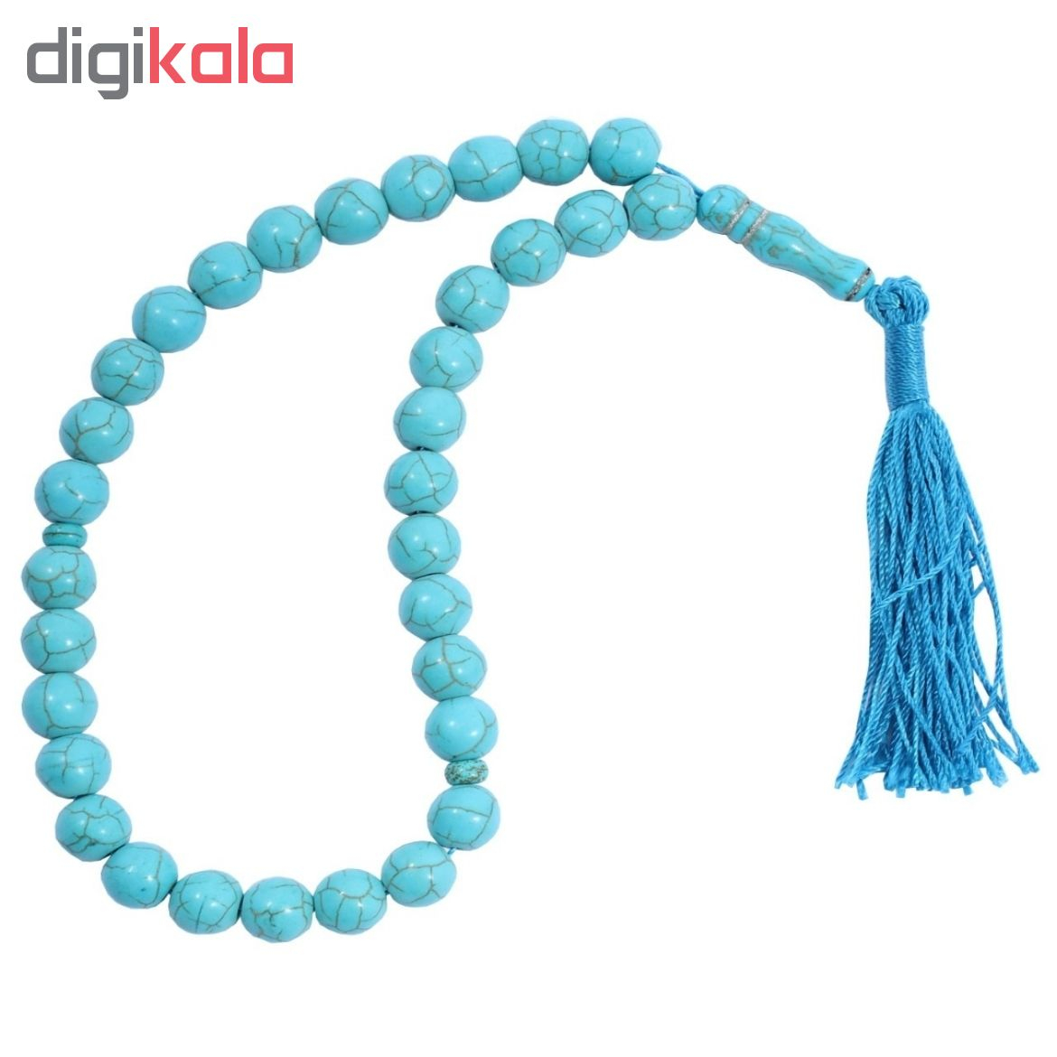 تسبیح سنگ فیروزه مدل p4521
