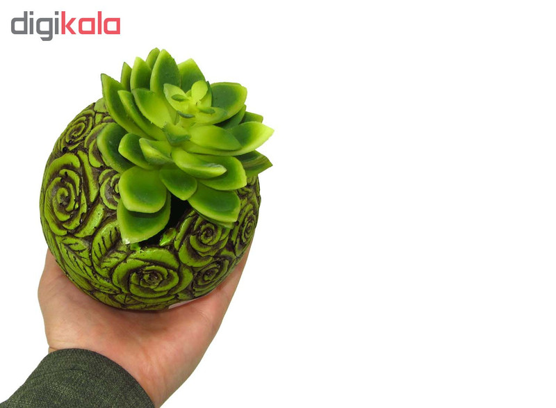 گلدان رزپک طرح گل کد 303