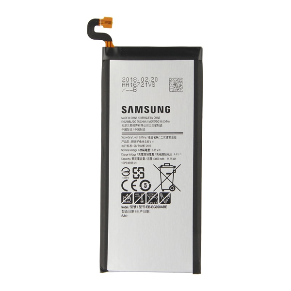 باتری موبایل مدل  EB-BG928ABE ظرفیت 3000 میلی آمپر ساعت مناسب برای گوشی سامسونگ Galaxy S6 edge Plus
