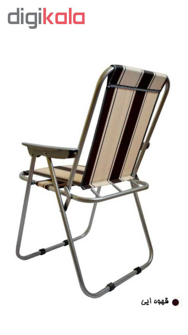 صندلی تاشو ساحلی مدل DE124 به همراه یک بسته ۹ عددی آویز