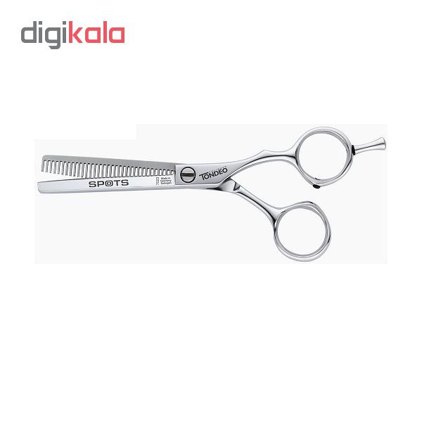 قیچی آرایشگری توندئو مدل 7023 سری اسپاتس پیتاژ 5.5 اینچ قیچی آرایشگری توندئو مدل 7023 سری اسپاتس پیتاژ 5.5 اینچ