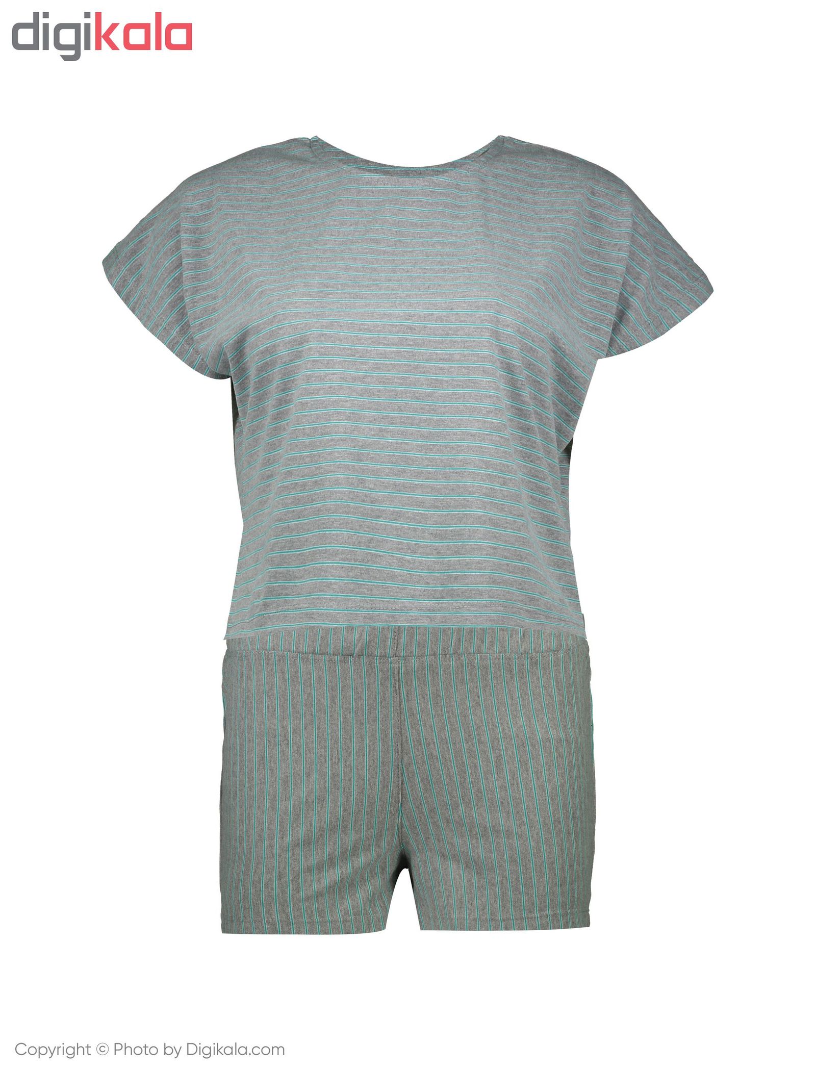 ست تی شرت و شلوارک زنانه گارودی مدل 1003214011-41 -  - 2