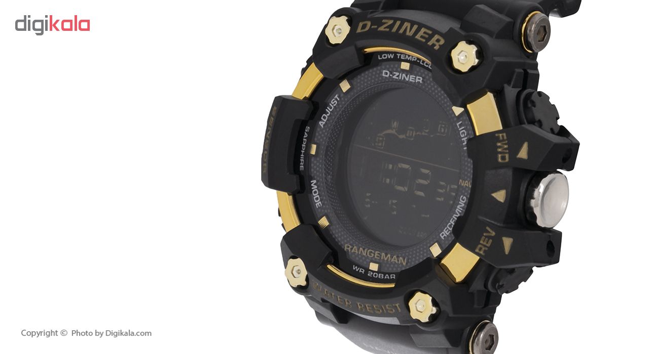 ساعت مچی دیجیتال مردانه دیزاینر مدل D-Z7057