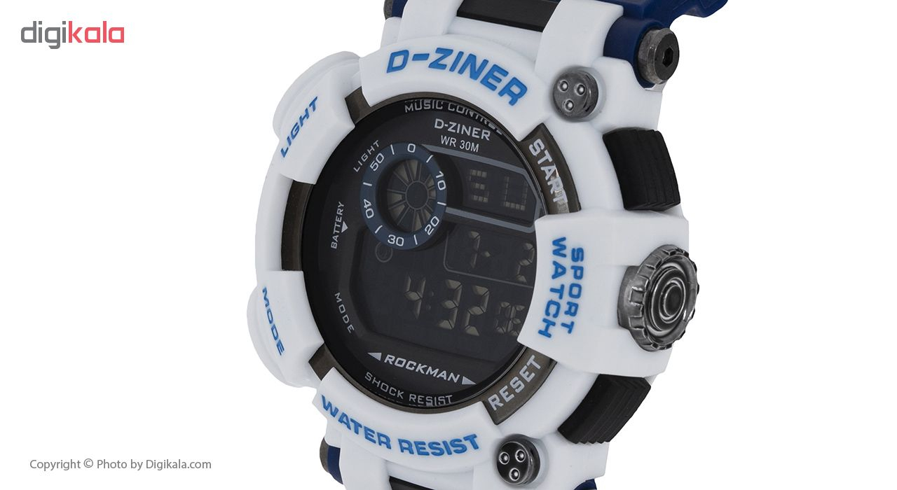 ساعت مچی دیجیتال مردانه دیزاینر مدل D-Z7035